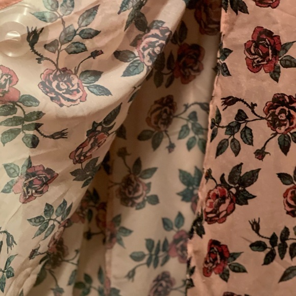 Mia Joy Colette Dress maxi rose floral NWTs ashes of roses  💐 Sz Large JOYFOLIE - Picture 11 of 11